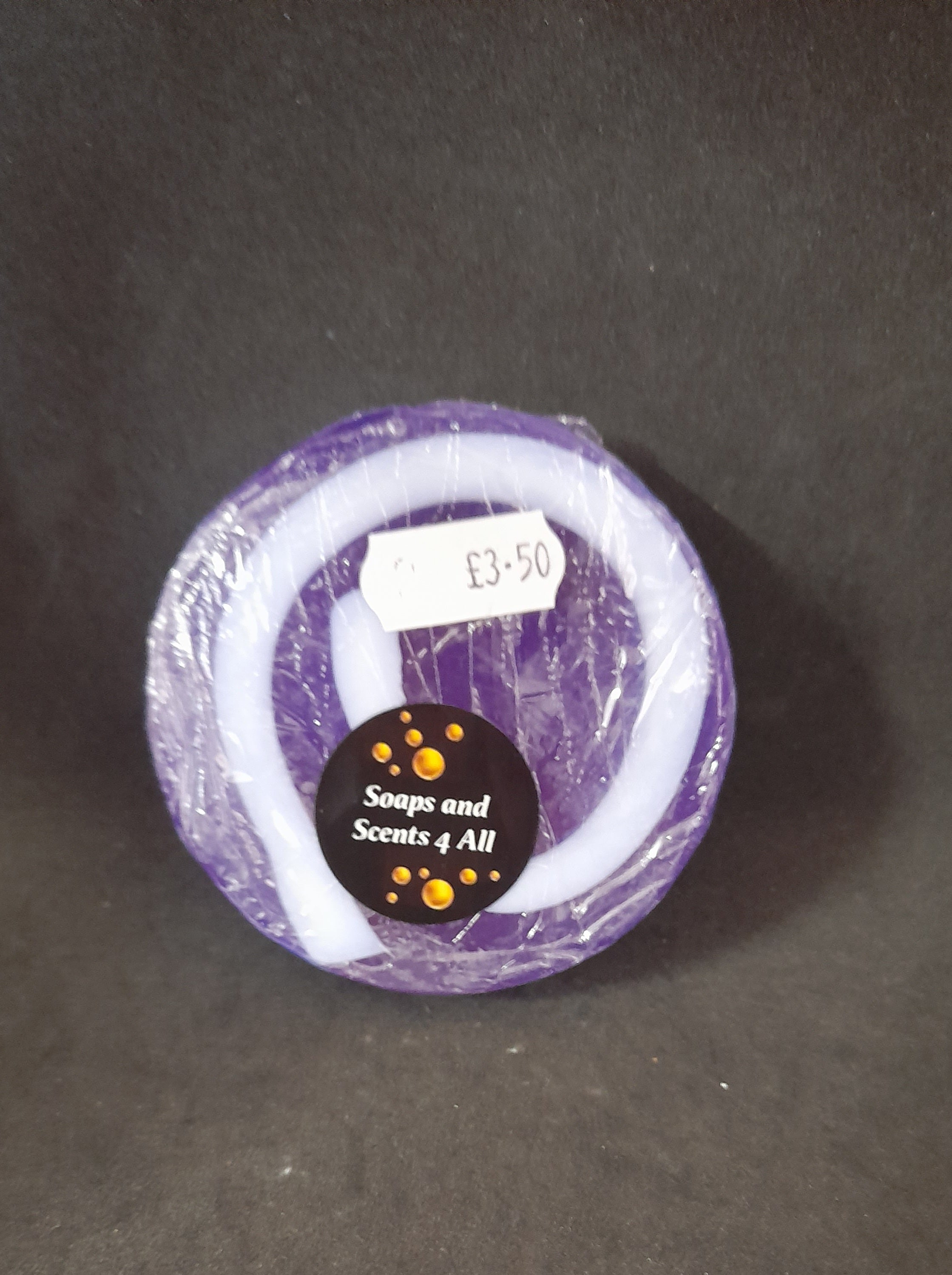 Parma Violet Soap Swirl