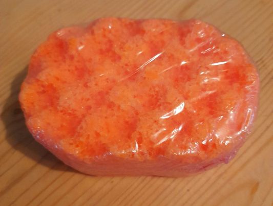 Fizzy Orange Soap Sponge image 0
