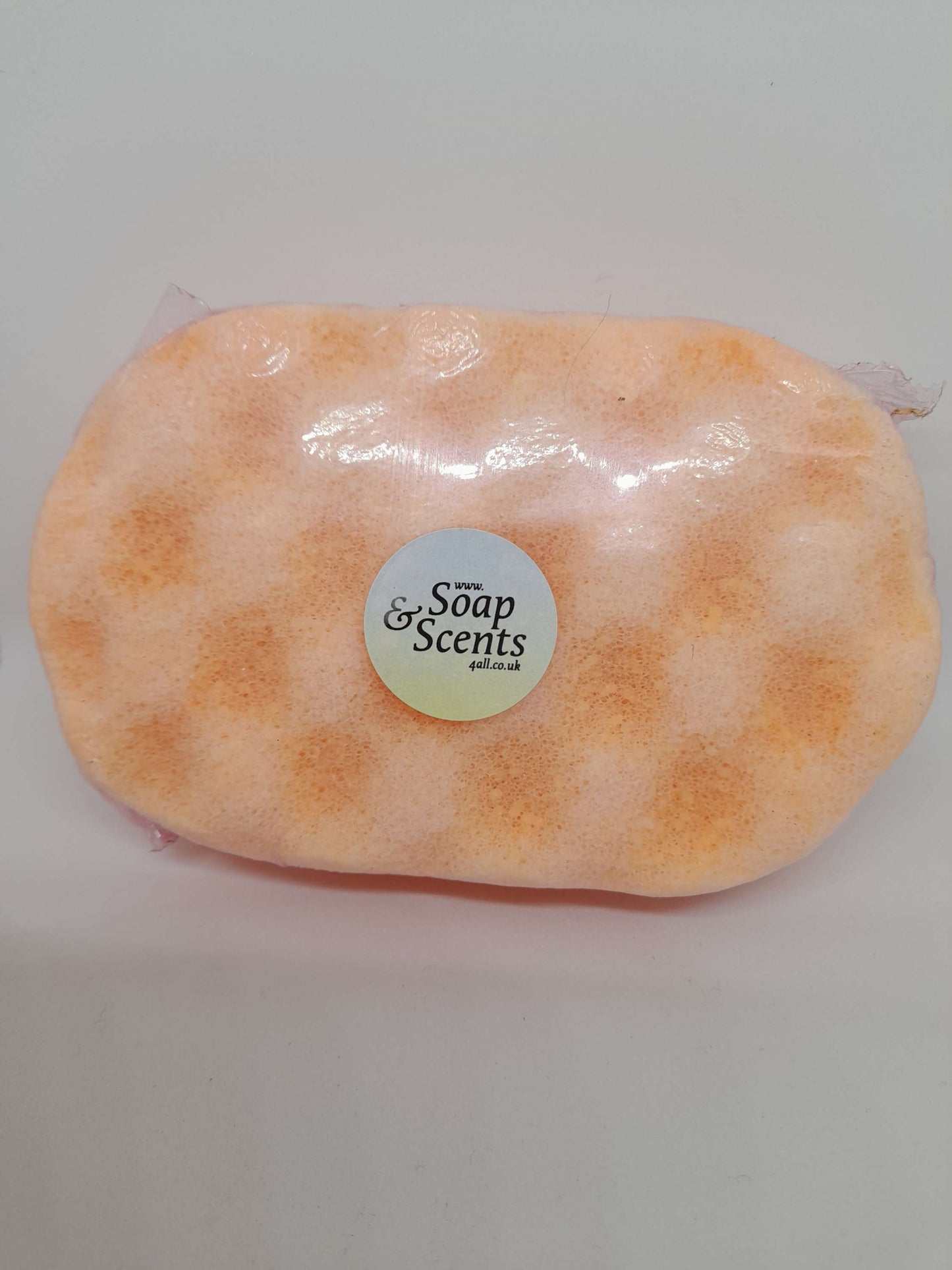 Peach Large Soap Sponge  image 0