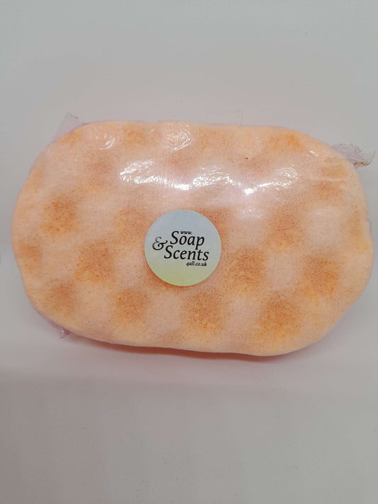 Peach Large Soap Sponge  image 0